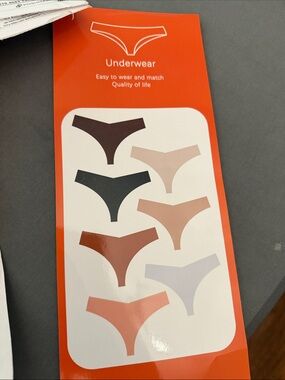 Underwear Bikini Bottoms - Seamless Neutral Multi-Color 7 Pack